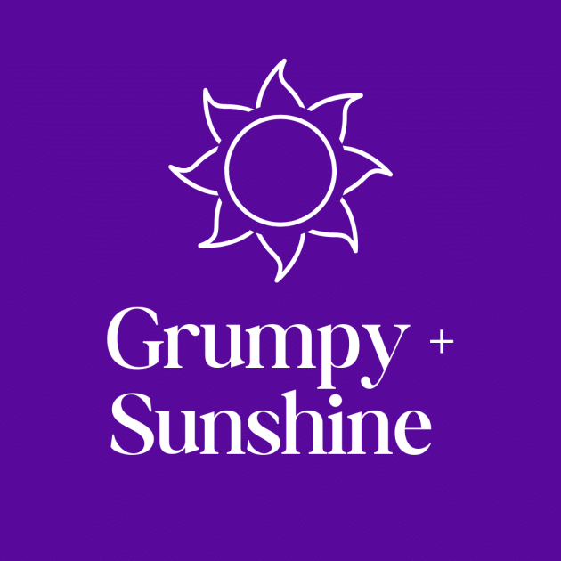 Button for grumpy + sunshine book reviews